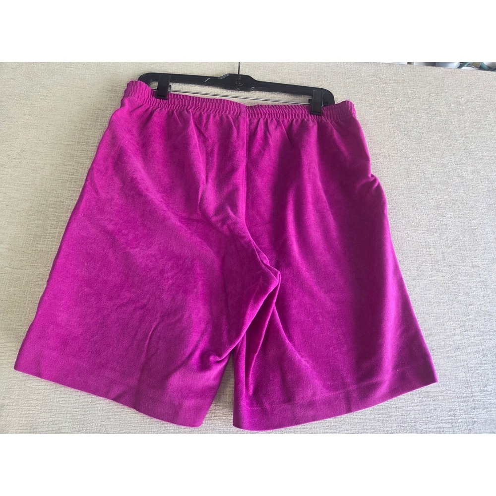 Vintage 90s Nike Warm Up Tracksuit Set Pink Magenta USA Made Jacket Shorts Small - Picture 13 of 16